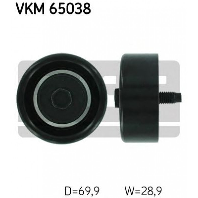 VKM 65038 SKF Ролик модуля натягувача ременя